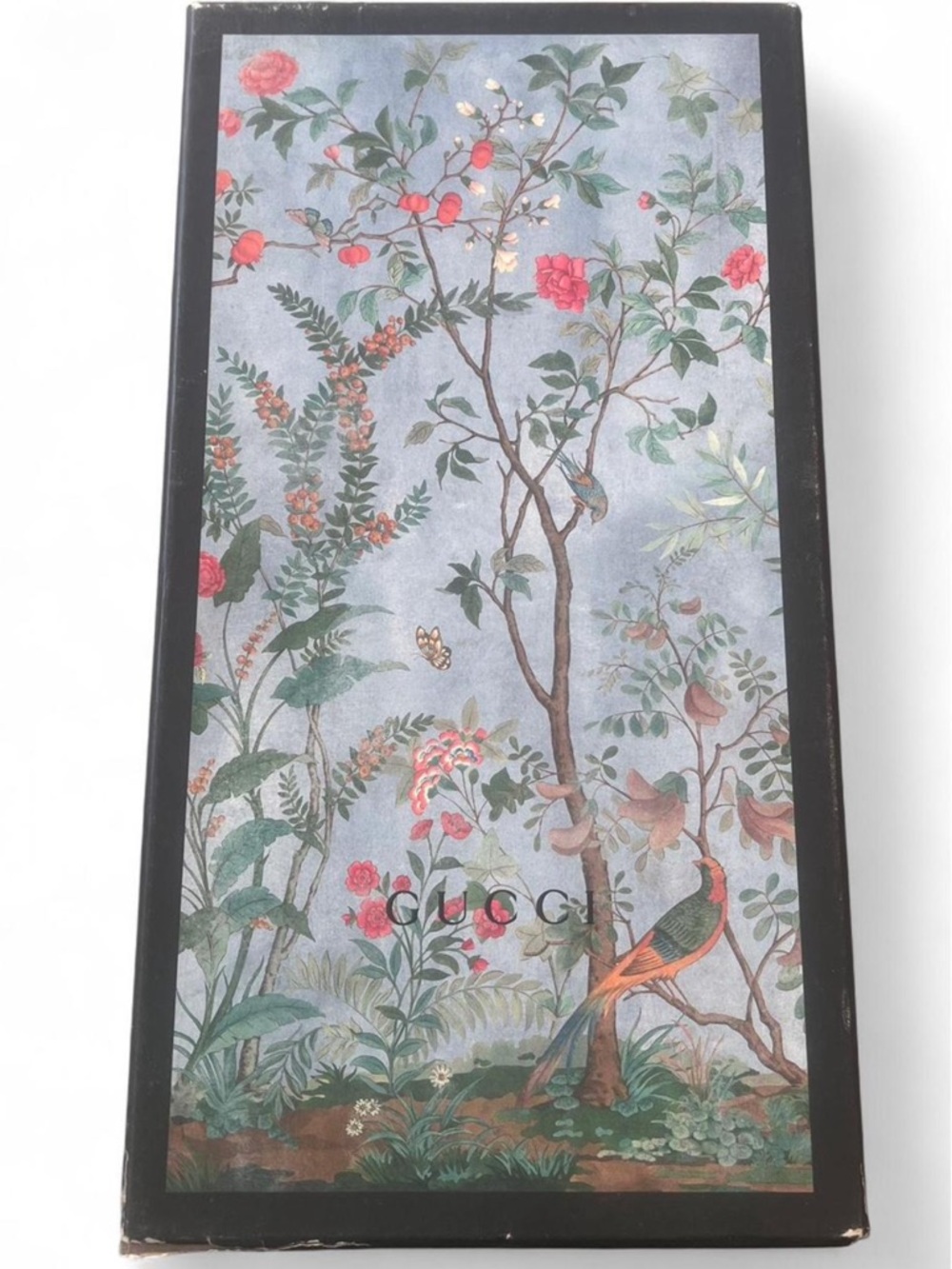 Gucci GG Supreme Canvas Bird & Floral Horsebit Loafer Mules - Picture 5 of 7